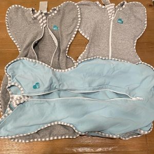 3 Love to Dream Small 0-3 month swaddles UEC